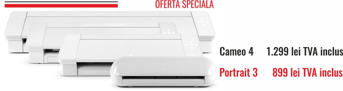 Silhouette CAMEO 4 - cel mai avansat sistem de taiere din lume